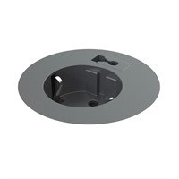 Powerdot Compact 60 - 1 socket type F, 1 cable grommet, black